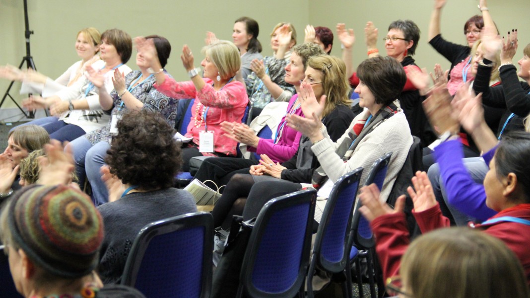 Engaged and exthusiastic ECE Conference participants